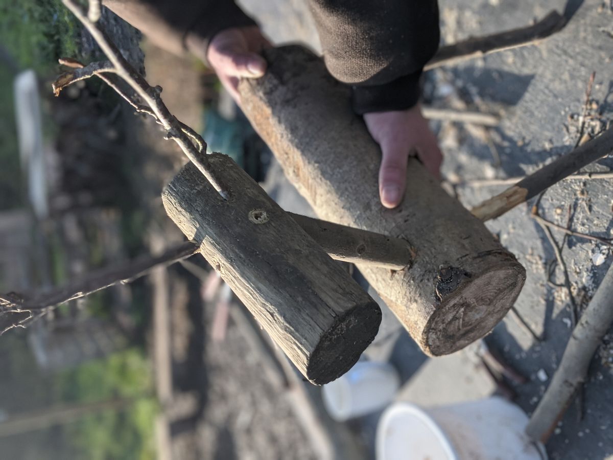 Hands-on woodworking and crafting in the workshop